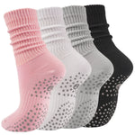 Load image into Gallery viewer, Scrunch Grip Socks for Pilates(4 pairs)