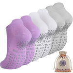 Load image into Gallery viewer, Ankle Solid Pilates Socks(3 Pairs)