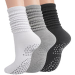 Load image into Gallery viewer, Long Scrunch Pilates Socks(3 pairs)