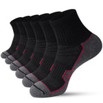 Load image into Gallery viewer, Men's Black Ankle Running Socks(6 Pairs)
