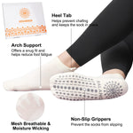 Load image into Gallery viewer, Solid Maillard Ankle Grip Socks(3 Pairs)