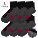 Load image into Gallery viewer, Men's Black Ankle Running Socks(6 Pairs)
