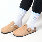Load image into Gallery viewer, Pilates Martini Crew Grip Socks