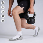 Load image into Gallery viewer, Men's White Ankle Running Socks(6 Pairs)