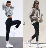 Load image into Gallery viewer, Pink Heart Crew Grip Socks(2 Pairs)