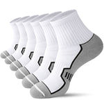 Load image into Gallery viewer, Men's White Ankle Running Socks(6 Pairs)
