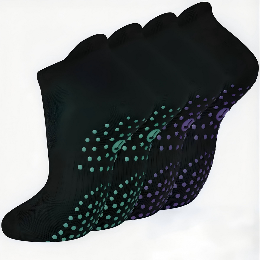 Ankle Pilates Socks for Women(2 Pairs)