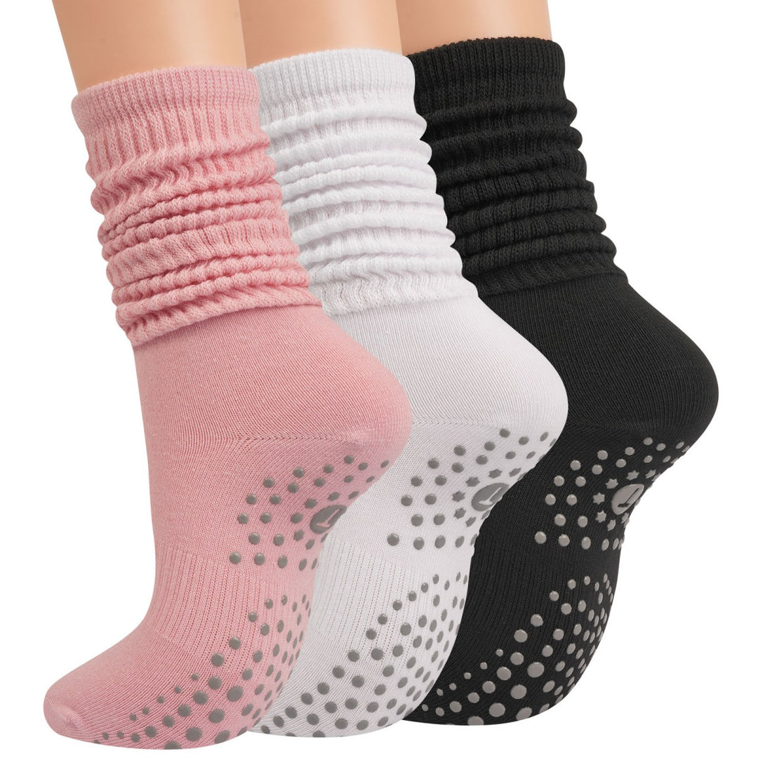 Long Scrunch Pilates Socks(3 pairs)