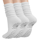 Load image into Gallery viewer, White Long Scrunch Socks(3 pairs)
