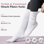 Load image into Gallery viewer, Long Scrunch Pilates Socks(3 pairs)
