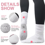 Load image into Gallery viewer, White Long Scrunch Socks(3 pairs)
