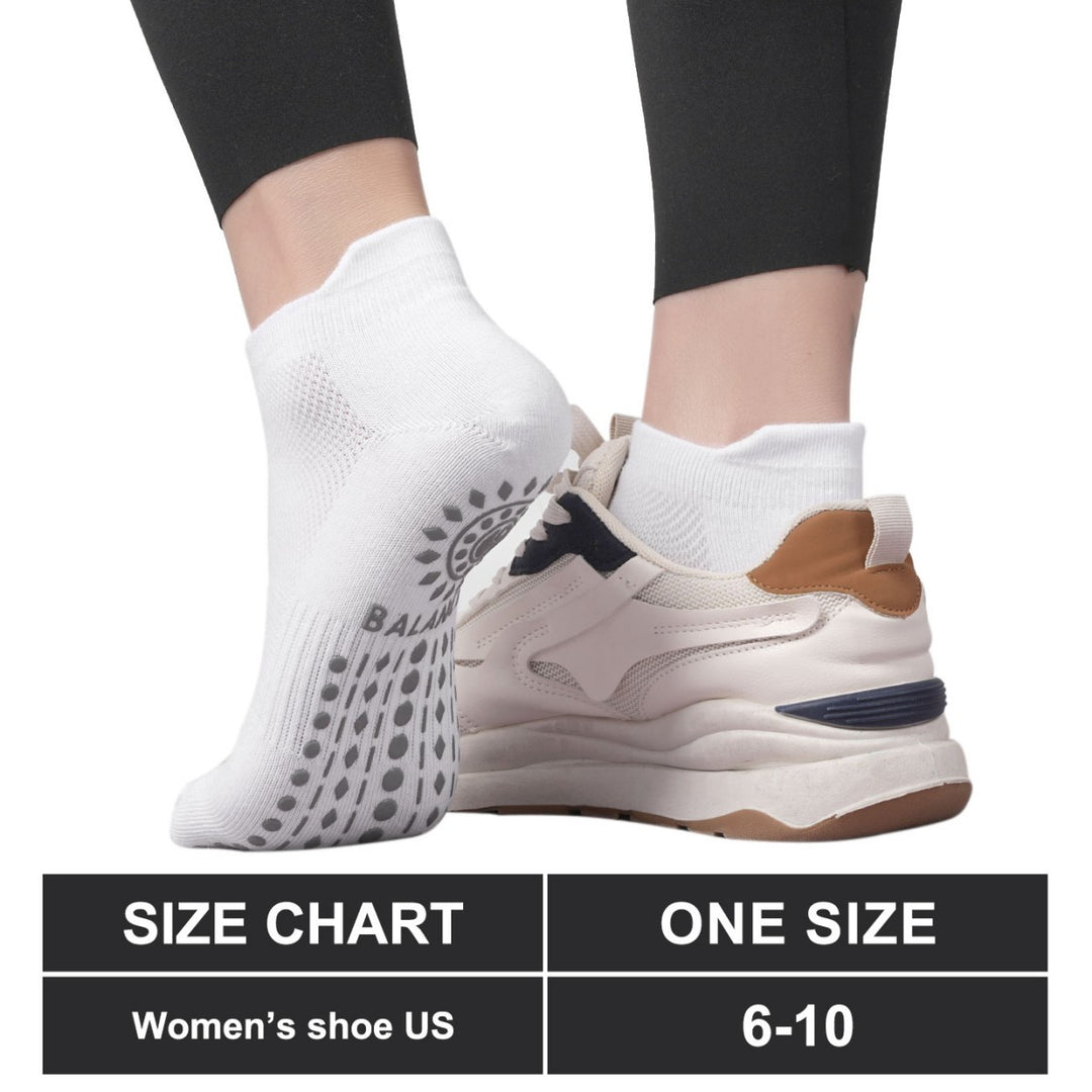 Ankle Pilates Socks (3 Pairs)