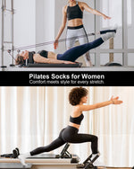 Load image into Gallery viewer, Long Scrunch Pilates Socks(3 pairs)
