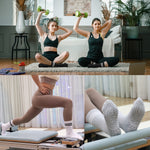 Load image into Gallery viewer, Classic Stripe Crew Grip Socks(4 pairs)
