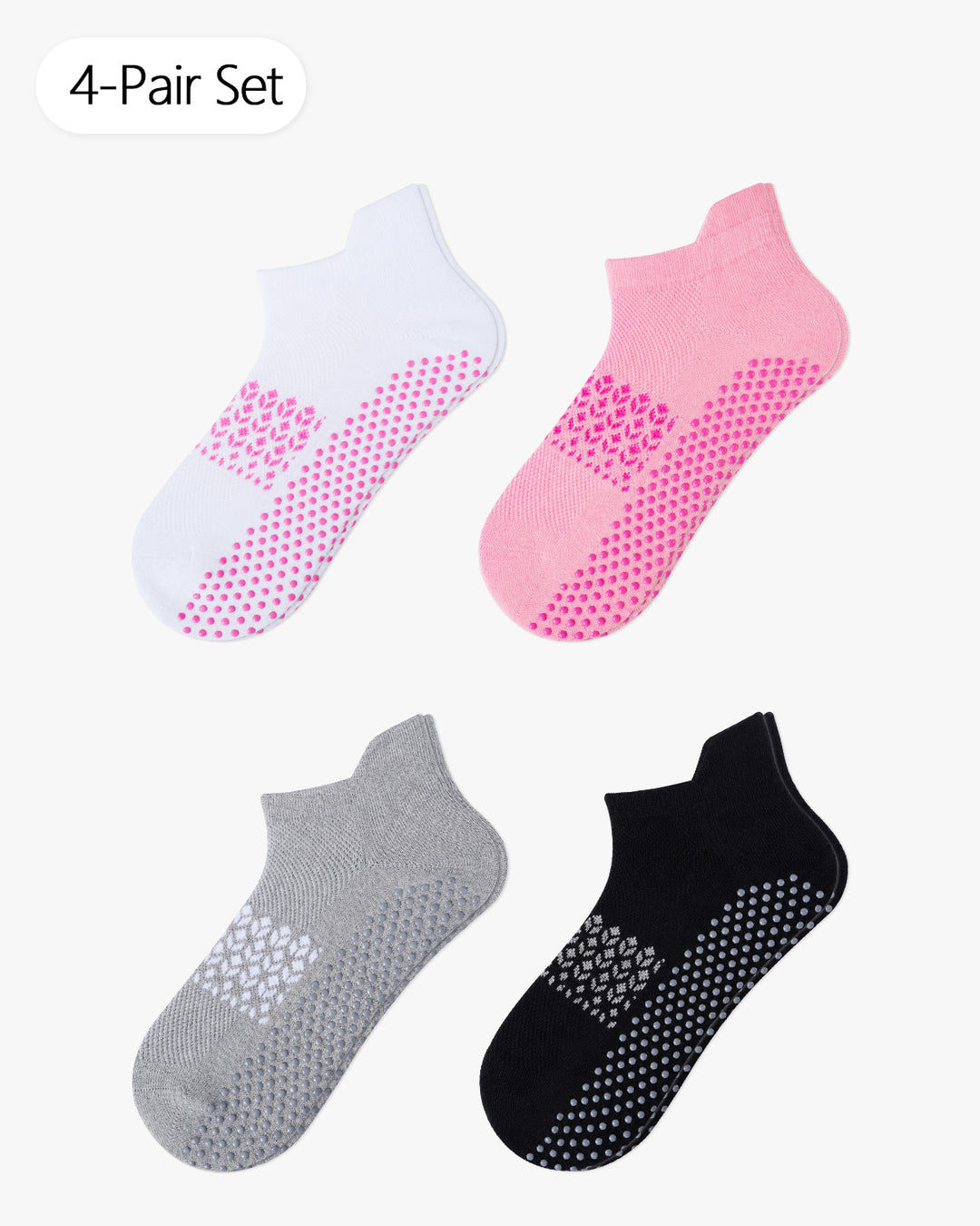 Diamond Arch Ankle Grip Socks