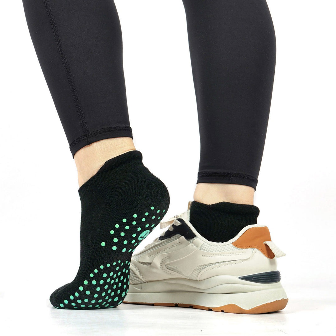 Ankle Pilates Socks for Women(2 Pairs)