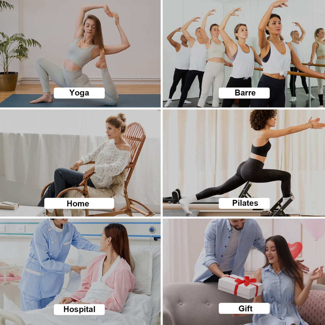 Long Scrunch Pilates Socks(3 pairs)