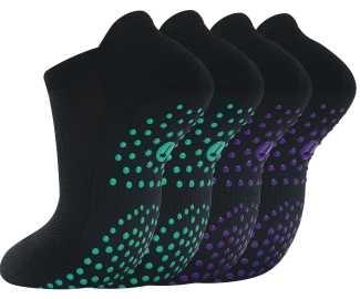 Ankle Pilates Socks for Women(2 Pairs)