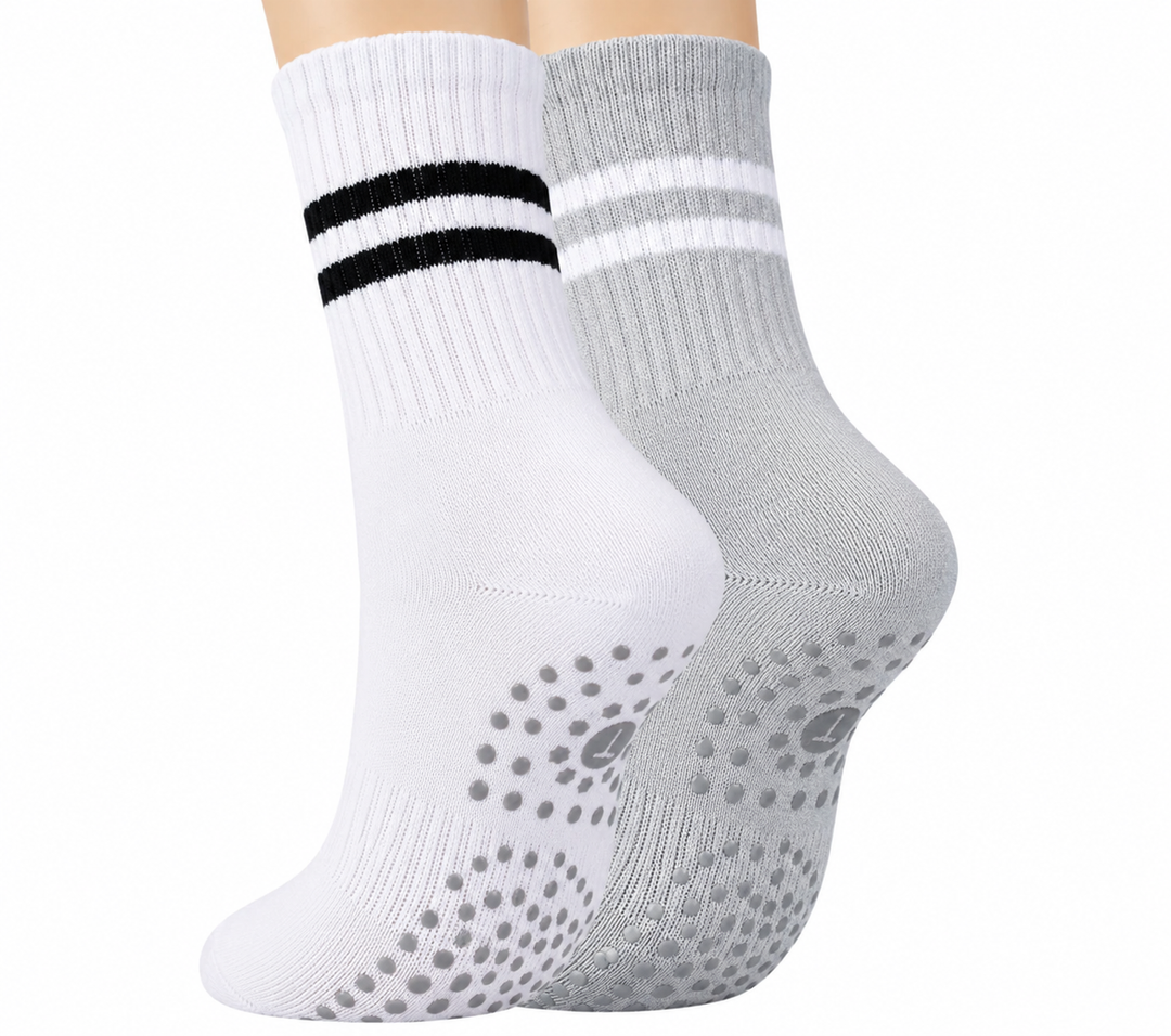 Classic Stripe Crew Grip Socks
