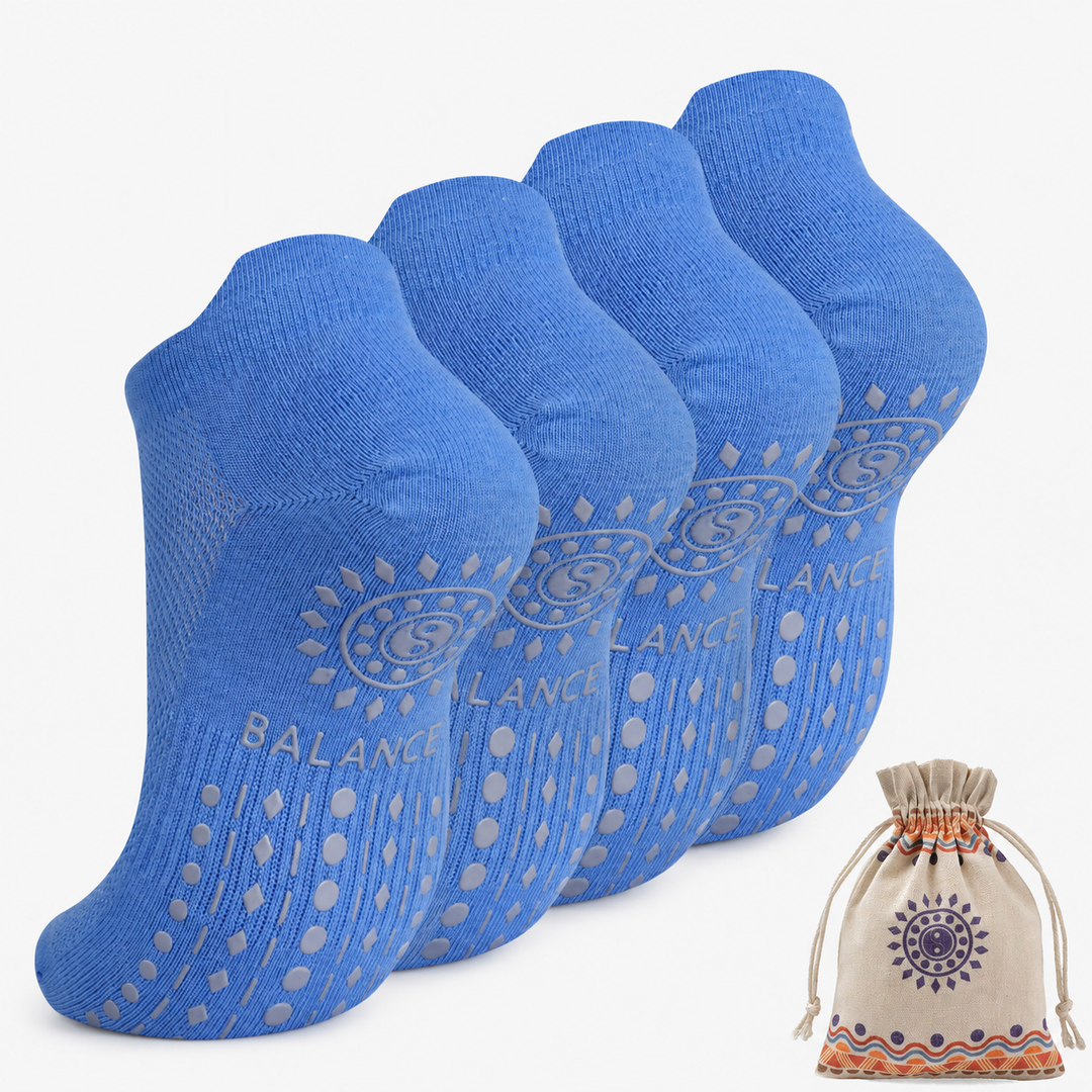Balance Ankle Grip Socks