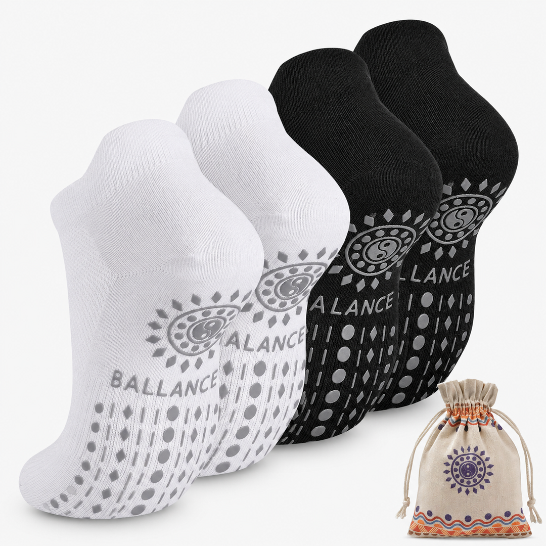 Balance Ankle Grip Socks