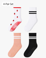 Load image into Gallery viewer, Cherry Collection Pilates Grip Socks
