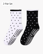 Load image into Gallery viewer, pilates socks Classic Polka Duo

