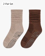 Load image into Gallery viewer, pilates socks Oat Mocha
