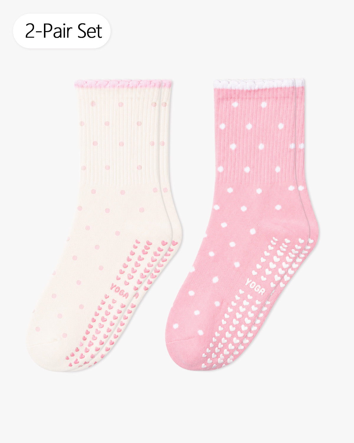 pilates socks Soft Polka Duo