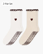 Load image into Gallery viewer, pilates socks White Cream
